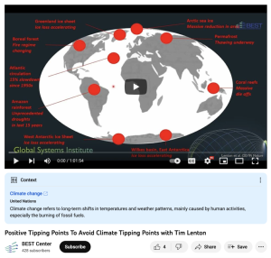 Screenshot for Positive Tipping Points To Avoid Climate Tipping Points