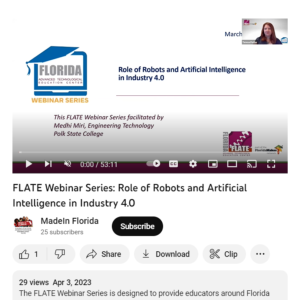 Screenshot for Role of Robots and Artificial Intelligence in Industry 4.0