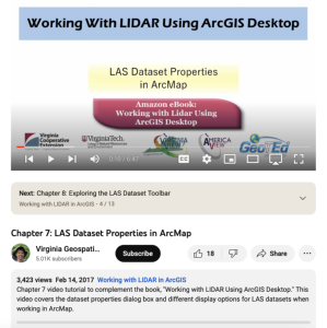 Screenshot for LAS Dataset Properties in ArcMap (Chapter 7 of 16)