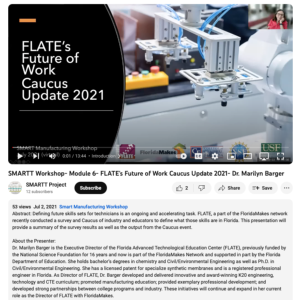 Screenshot for Module 6 - FLATE's Future of Work Caucus Update 2021