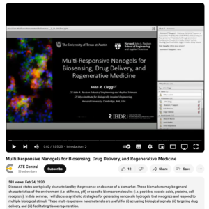 Screenshot for Multi-Responsive Nanogels for Biosensing, Drug Delivery, and Regenerative Medicine