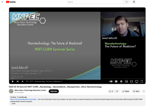 Screenshot for MNT-CURN Seminar Series: Nanotechnology - The Future of Medicine?