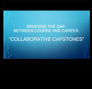 Screenshot for Bridging the Gap Between Course & Career Collaborative Capstone