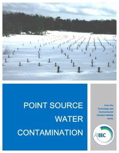 Screenshot for Point Source Water Contamination