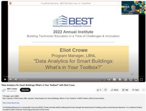 Screenshot for Data Analytics for Smart Buildings: What’s in Your Toolbox?