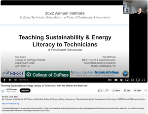 Screenshot for Teaching Sustainability & Energy Literacy to Technicians