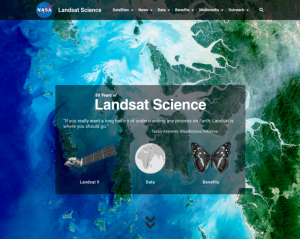Screenshot for Landsat Science: Education