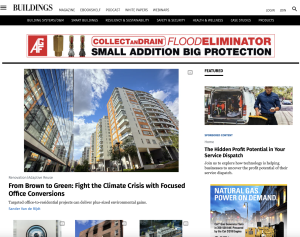 Screenshot for Facility Management and Commercial Building Resource | BUILDINGS