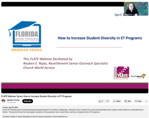Screenshot for How to Increase Student Diversity in ET Programs