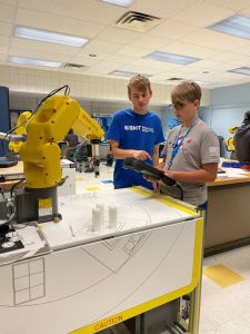 Marion Tech’s Smart Manufacturing summer camp gave teens experience with industrial-scale robots and other technologies.