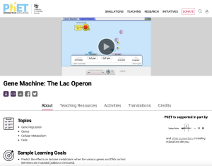 Screenshot for Gene Machine: The Lac Operon
