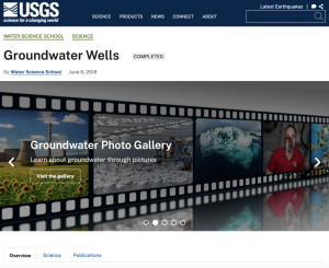 Screenshot for Groundwater: Wells