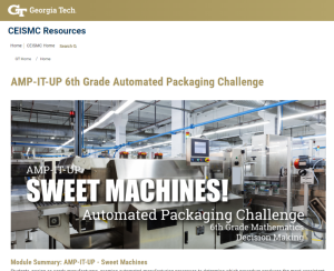 Screenshot for Automated Packaging Challenge - Sweet Machines