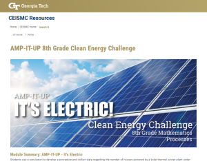 Screenshot for Clean Energy Challenge - It's Electric