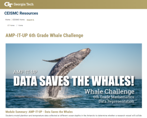 Screenshot for Whale Challenge - Data Saves the Whales