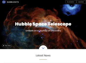 Screenshot for The HubbleSite