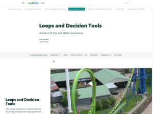 Screenshot for Loops and Decision Tools (Module 4 of 9)