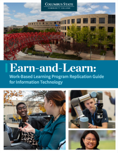 Screenshot for Earn-and-Learn: Work-Based Learning Program Replication Guide for Information Technology