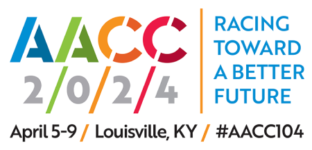 The graphic logo for the annual AACC conference