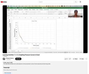 Screenshot for Learning Activities 7.1-7 3: Graphing Pressure Curves in Excel