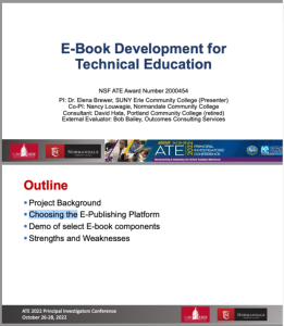 Screenshot for E-Book Development for Technical Education
