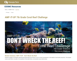Screenshot for Coral Reef Challenge: Don't Wreck the Reef