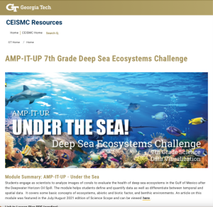 Screenshot for Deep Sea Ecosystems Challenge: Under the Sea