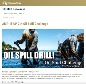 Screenshot for Oil Spill Challenge: Oil Spill Drill