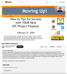 Screenshot for Moving Up: How-to Tips For Success With Your Next ATE Project Proposal