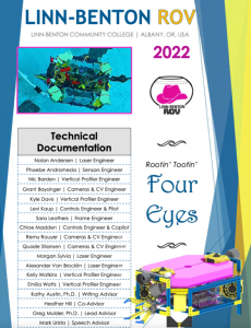 Screenshot for Linn-Benton Community College ROV: Technical Report