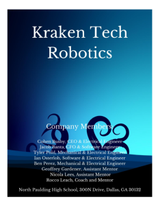 Screenshot for Kraken Tech: Technical Report