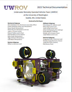 Screenshot for Underwater Remotely Operated Vehicles (UWROV): Technical Report