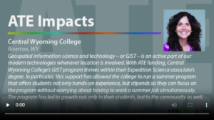 Screenshot for ATE Impacts: Central Wyoming College