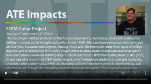 Screenshot for ATE Impacts: Sinclair Community College