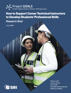 Screenshot for How to Support Career Technical Instructors to Develop Students’ Professional Skills