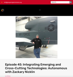 Screenshot for Episode 45: Navigating Autonomous Technologies: A Conversation with Zackary Nicklin