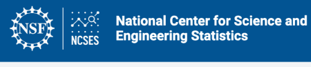 The logos for NSF & National Center for Science and Engineering Statistics 