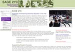 SAGE 2YC Website Screenshot
